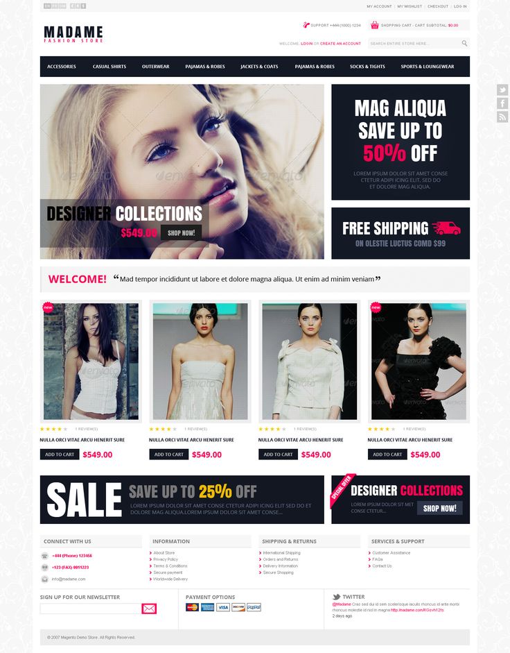 Madame Theme for WordPress